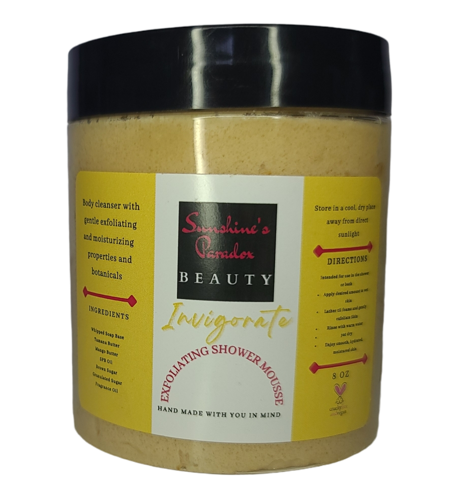 Invigorating Exfoliating Shower Mousse